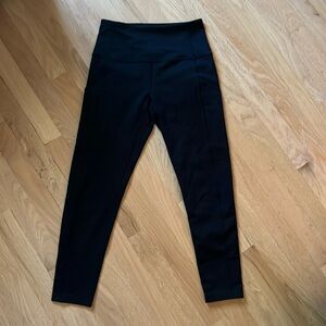 Black 7/8 length tights